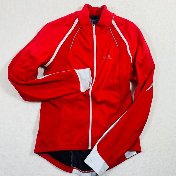 GORE BIKE WEAR  woman's Cycling Jacket  red size small - Picture 16 of 16